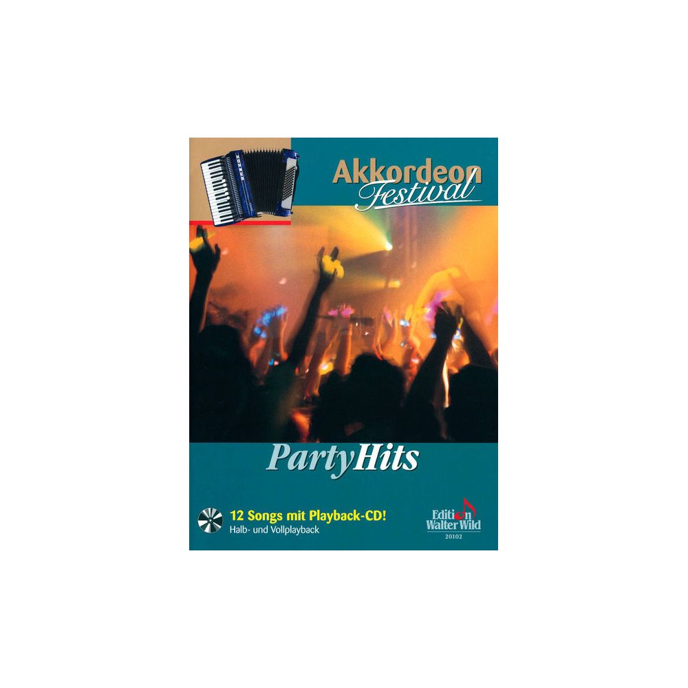 Edition Walter Wild Akkordeon Festival Party Hits – Thomann Ireland