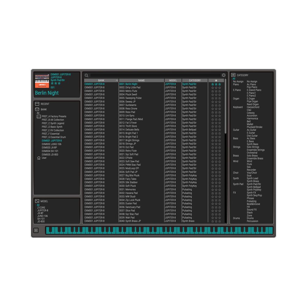 Roland Cloud Jupiter