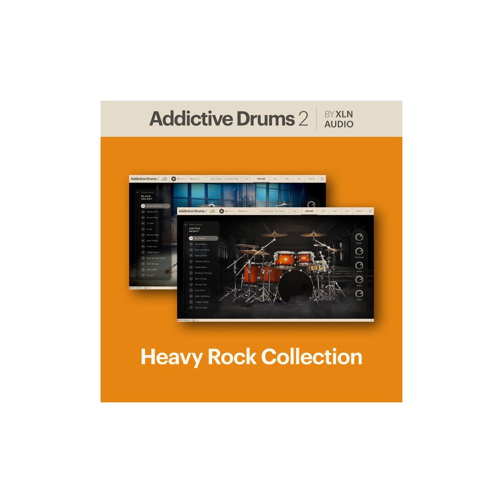 XLN Audio AD 2 Heavy Rock Collection – Thomann Ireland