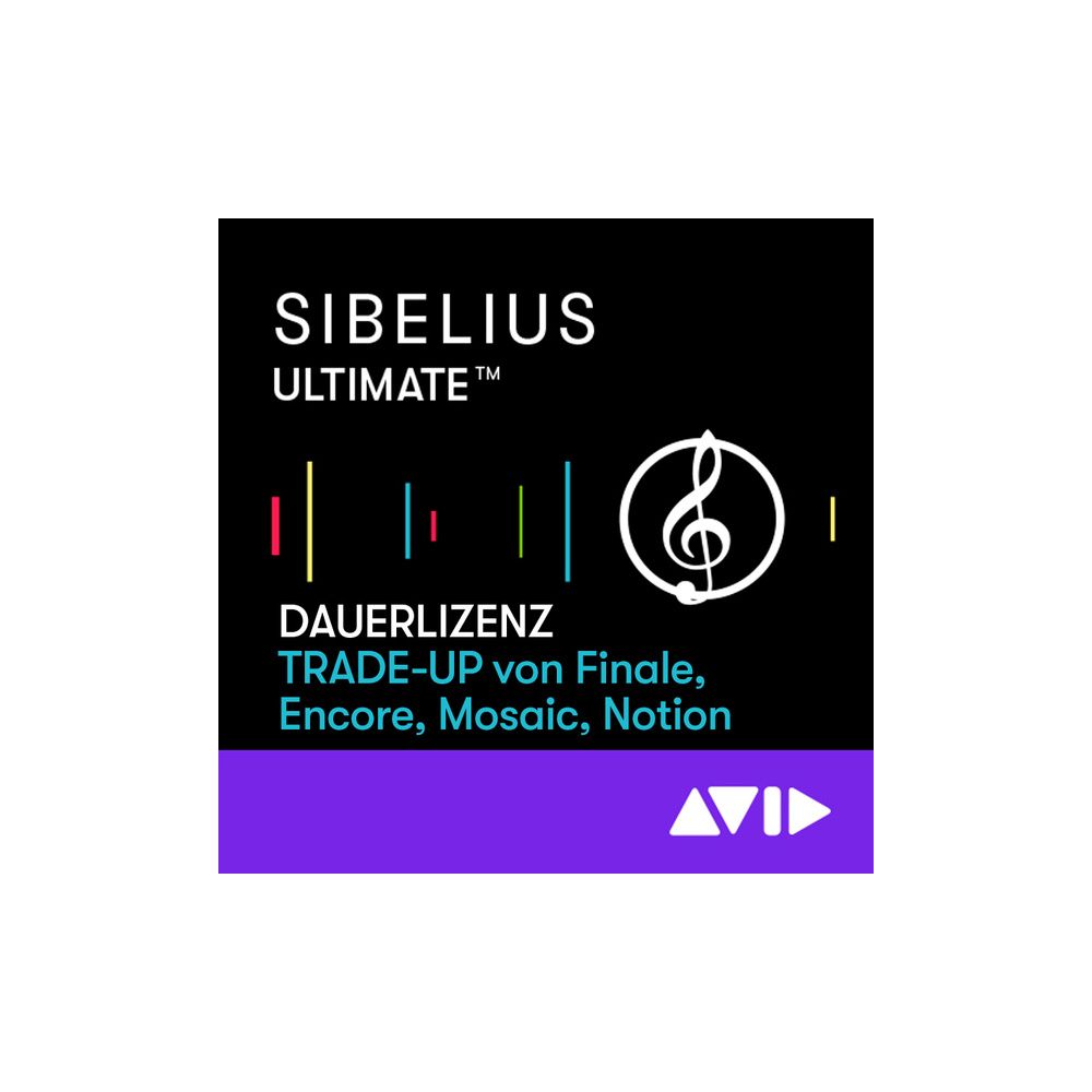 Avid Sibelius Ult. Perp. Crossgrade – Thomann Ireland