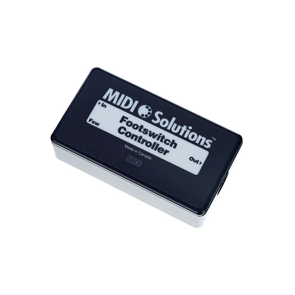 MIDI Solutions Footswitch To MIDI Controller – Thomann Ireland