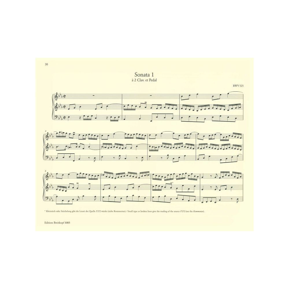 Breitkopf & Härtel Bach Sämtliche Orgelwerke – Thomann Ireland