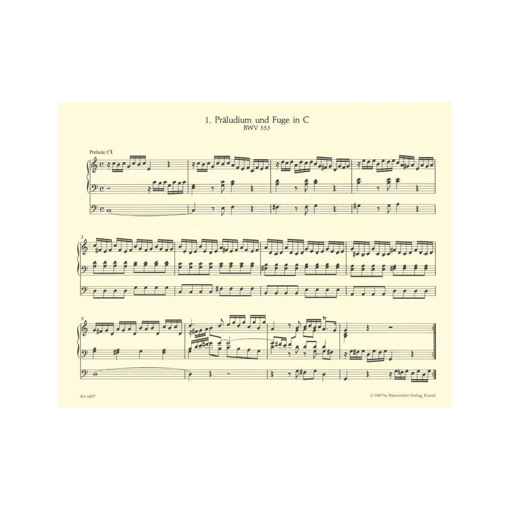 Bärenreiter Bach Acht Präludien und Fugen – Thomann Ireland