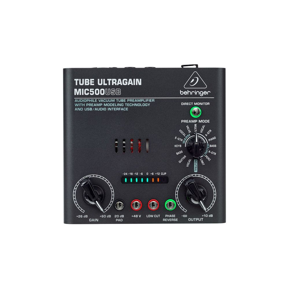Behringer MIC500USB Tube Ultragain – Thomann Ireland