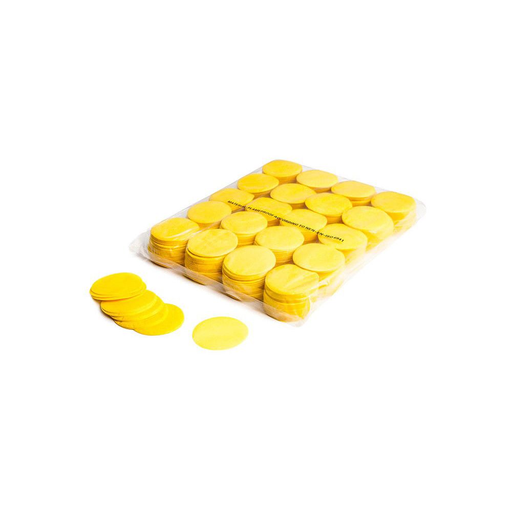 Magic FX Confetti round Ø 55mm Yellow – Thomann Ireland
