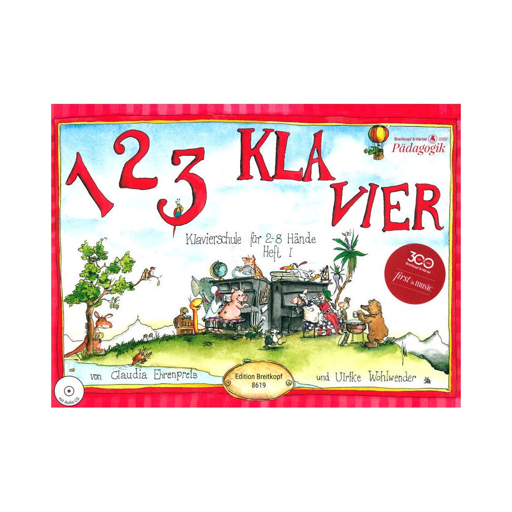 Breitkopf & Härtel 123 Klavier 1 – Thomann Ireland
