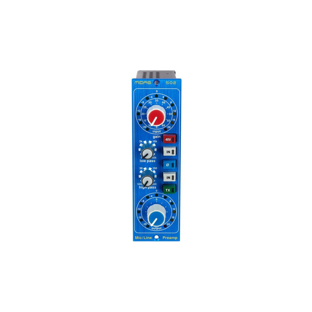 Midas Microphone Preamplifier 502 V2 – Thomann Ireland