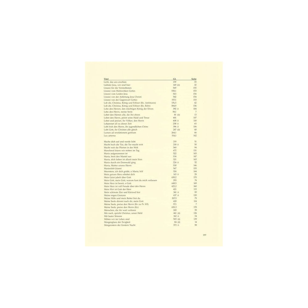Bärenreiter Intonationen zum Gotteslob – Thomann Ireland