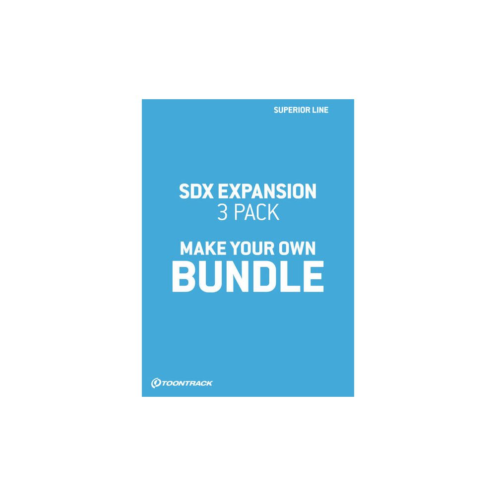 Toontrack SDX Value Pack – Thomann Ireland