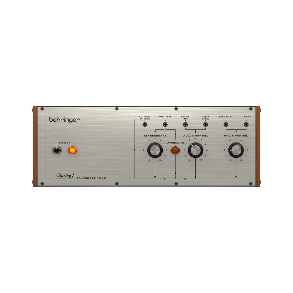 Behringer Spring Reverberation 646 – Thomann Ireland