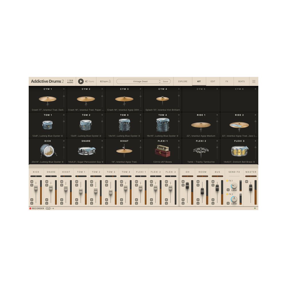 XLN Audio AD 2 Dead & Dry Collection – Thomann Ireland