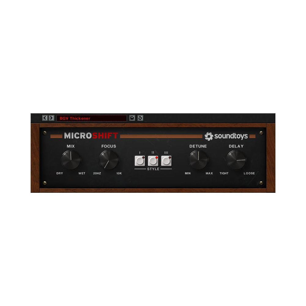 Soundtoys MicroShift – Thomann Ireland