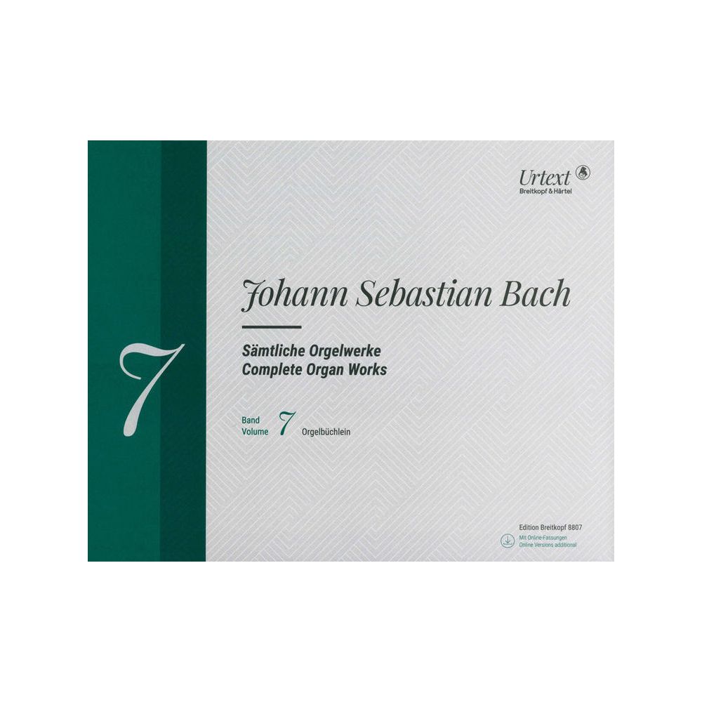 Breitkopf & Härtel Bach Sämtliche Orgelwerke – Thomann Ireland