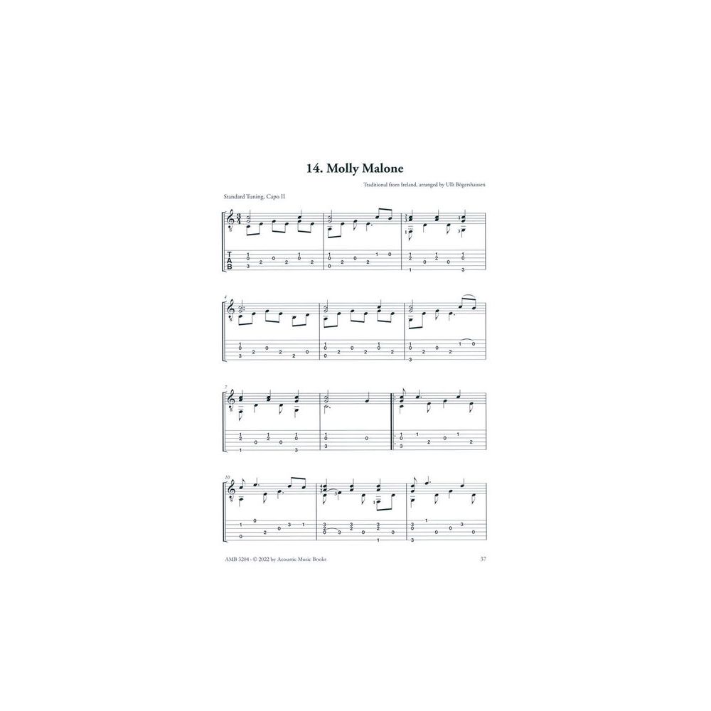 Acoustic Music Books Folk Jewels Fingerstyle Guitar – Thomann Ireland