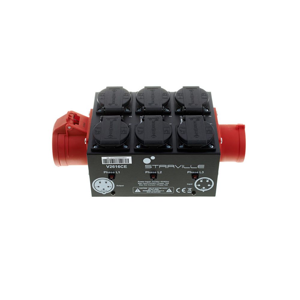 Stairville V2616BE CE CEE Split Box – Thomann Ireland