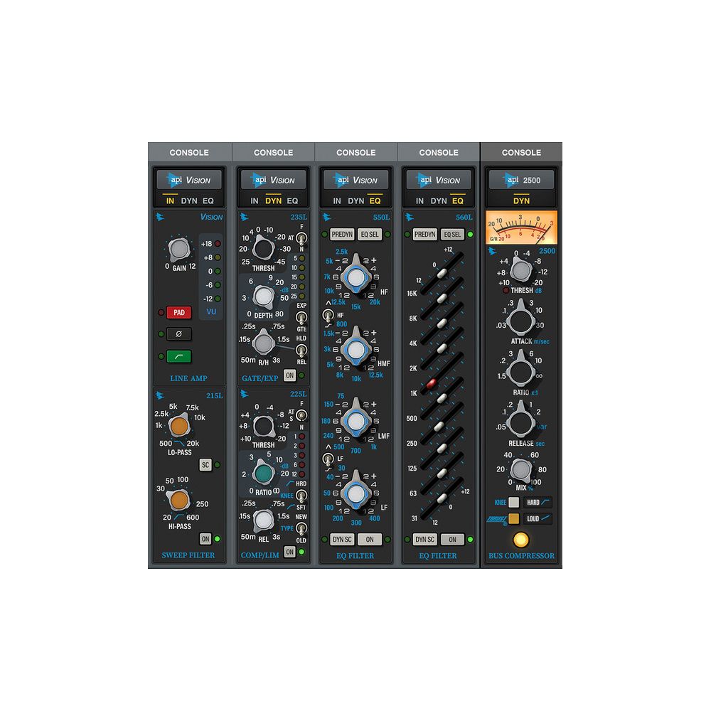 Universal Audio LUNA API Vision Console Bundle – Thomann Ireland