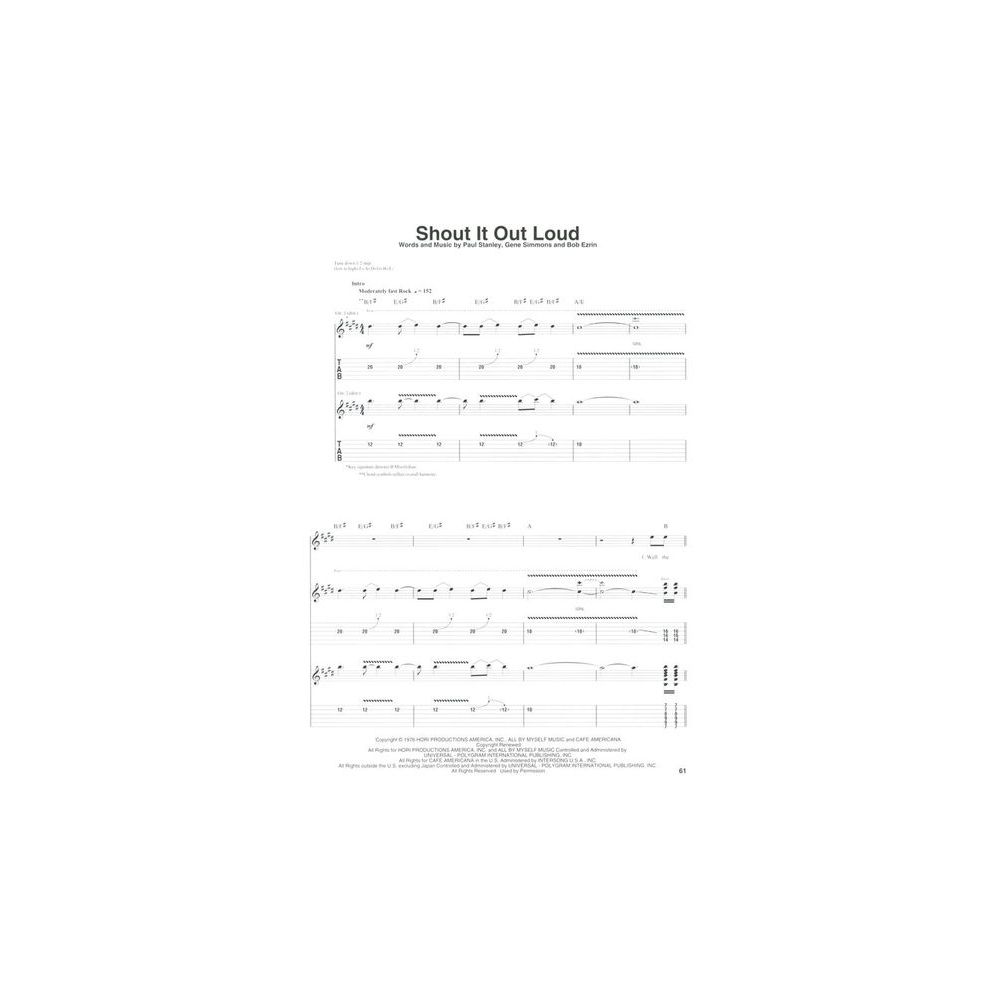 Hal Leonard The Very Best of Kiss – Thomann Ireland