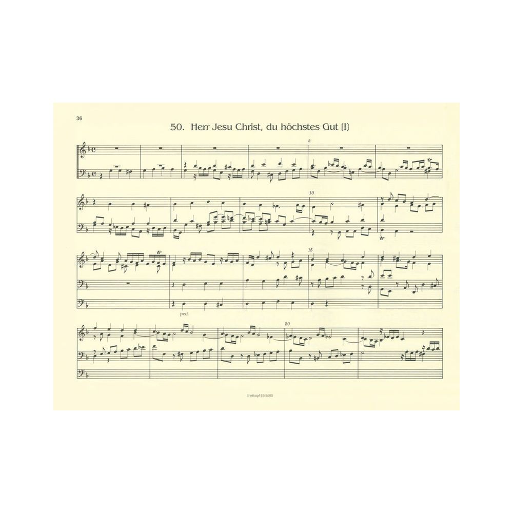 Breitkopf & Härtel Walther Sämtliche Orgelwerke 3 – Thomann Ireland