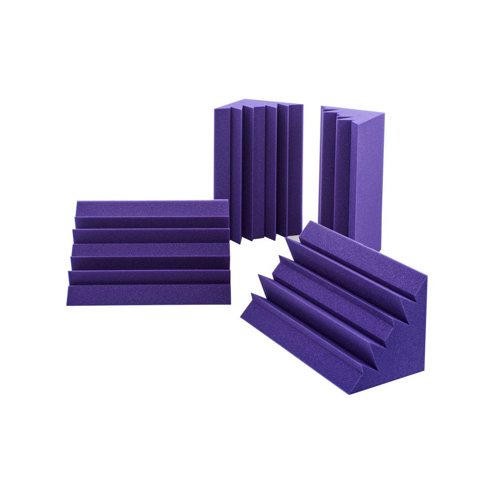 Auralex Acoustics Lenrd Bass Traps Purple – Thomann Ireland