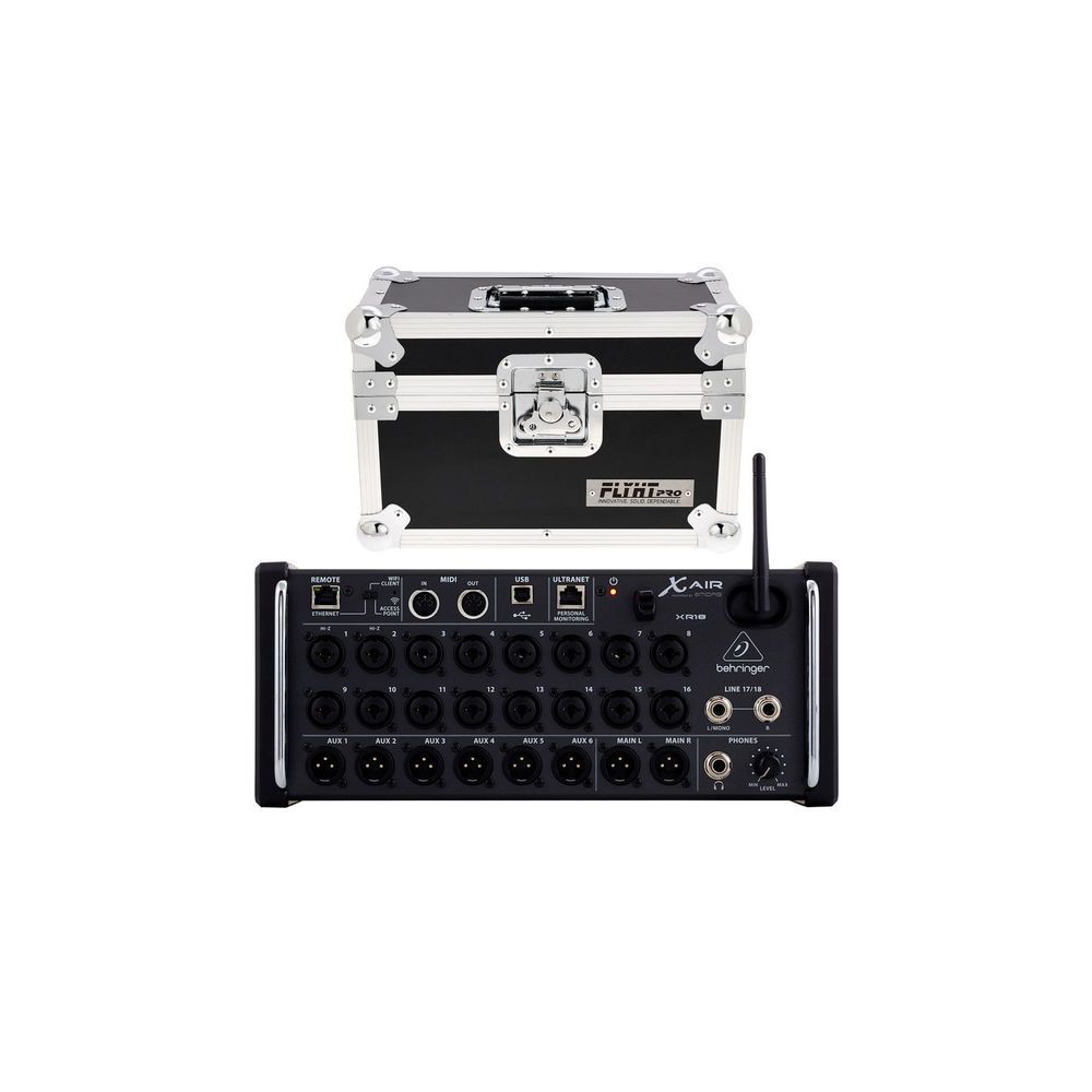 Behringer X Air XR18 Flyht Case Bundle – Thomann Ireland