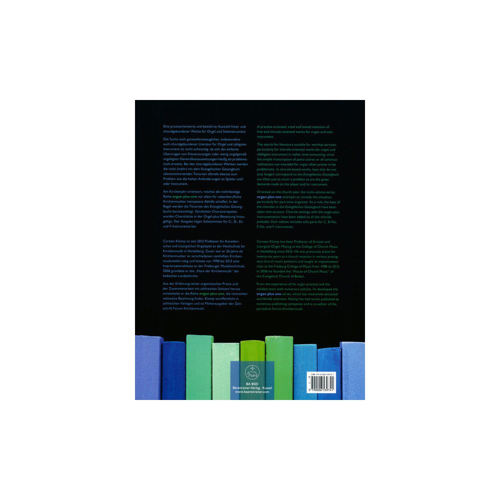 Bärenreiter Organ Plus One Christmas – Thomann Ireland