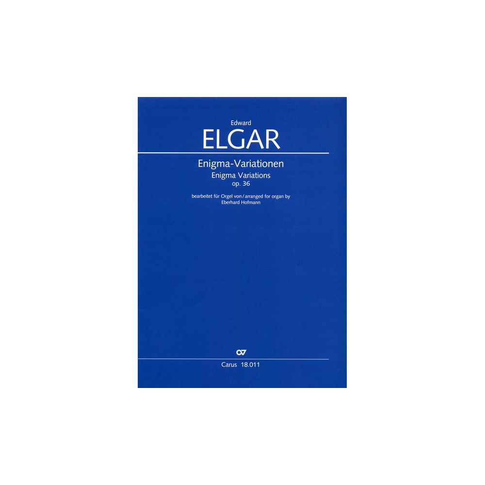 Carus Verlag Elgar Enigma