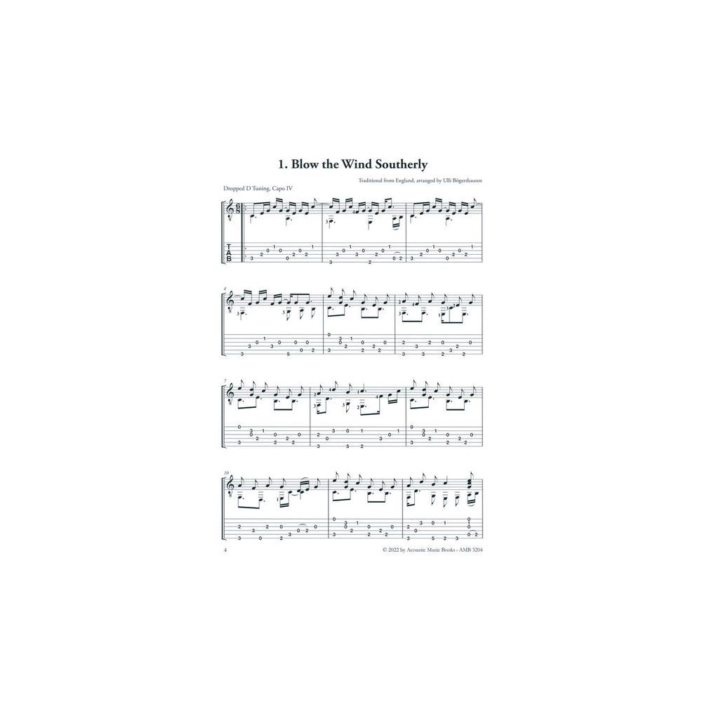 Acoustic Music Books Folk Jewels Fingerstyle Guitar – Thomann Ireland