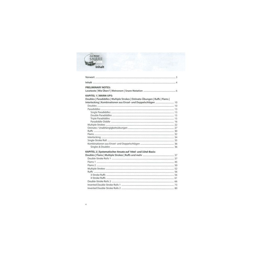 Alfred Music Publishing Jost Nickel Snare Book German – Thomann Ireland