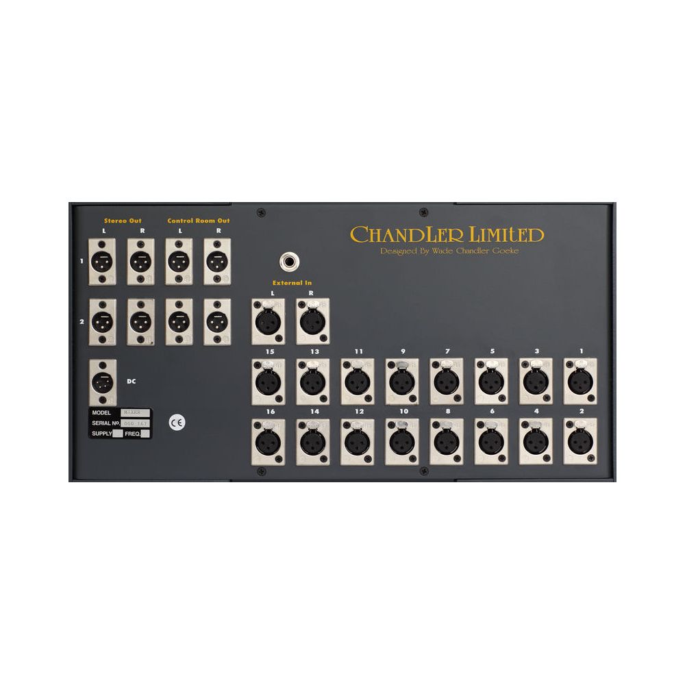 Chandler Limited TG Serie Mini Rack Mixer – Thomann Ireland