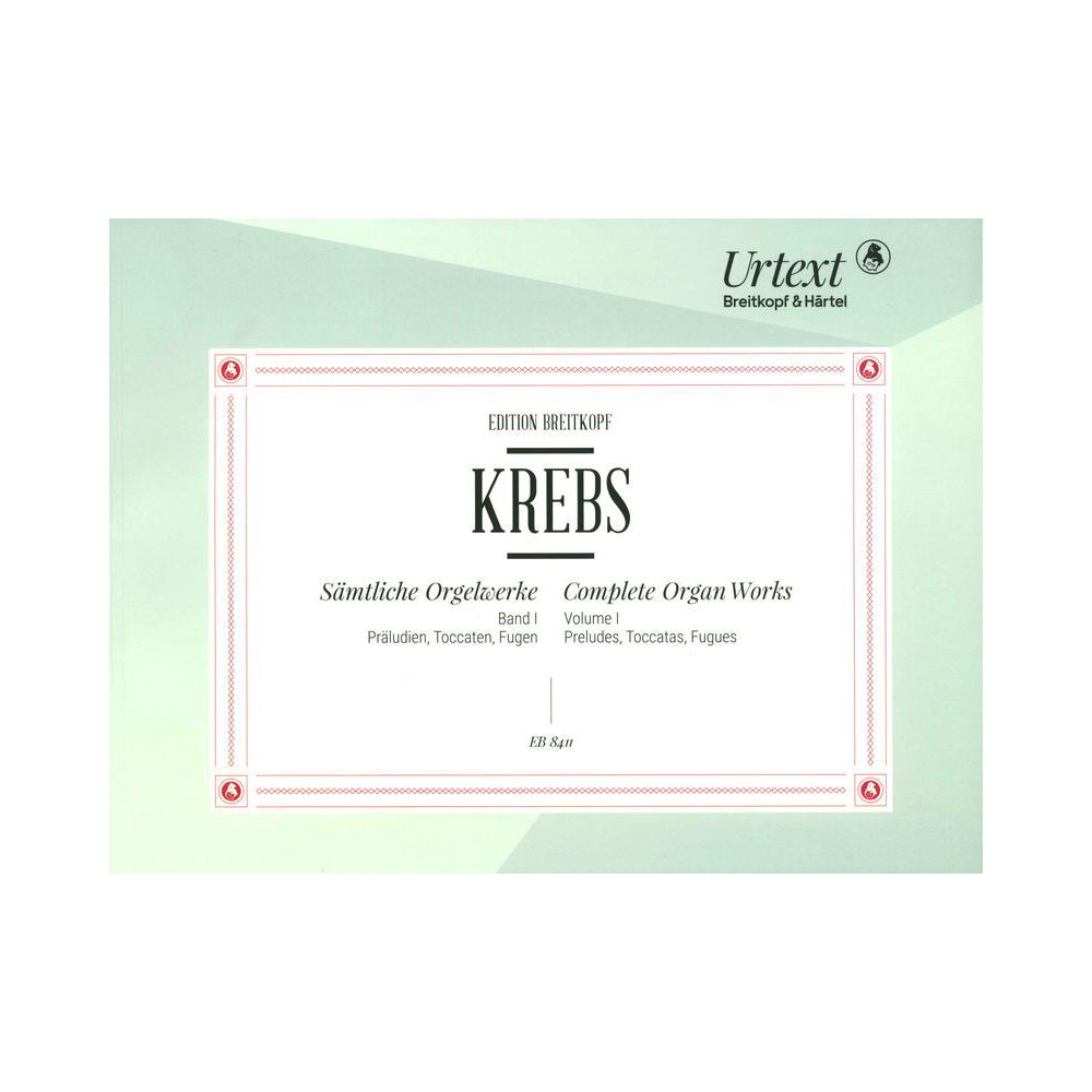 Breitkopf & Härtel Krebs Orgelwerke I – Thomann Ireland