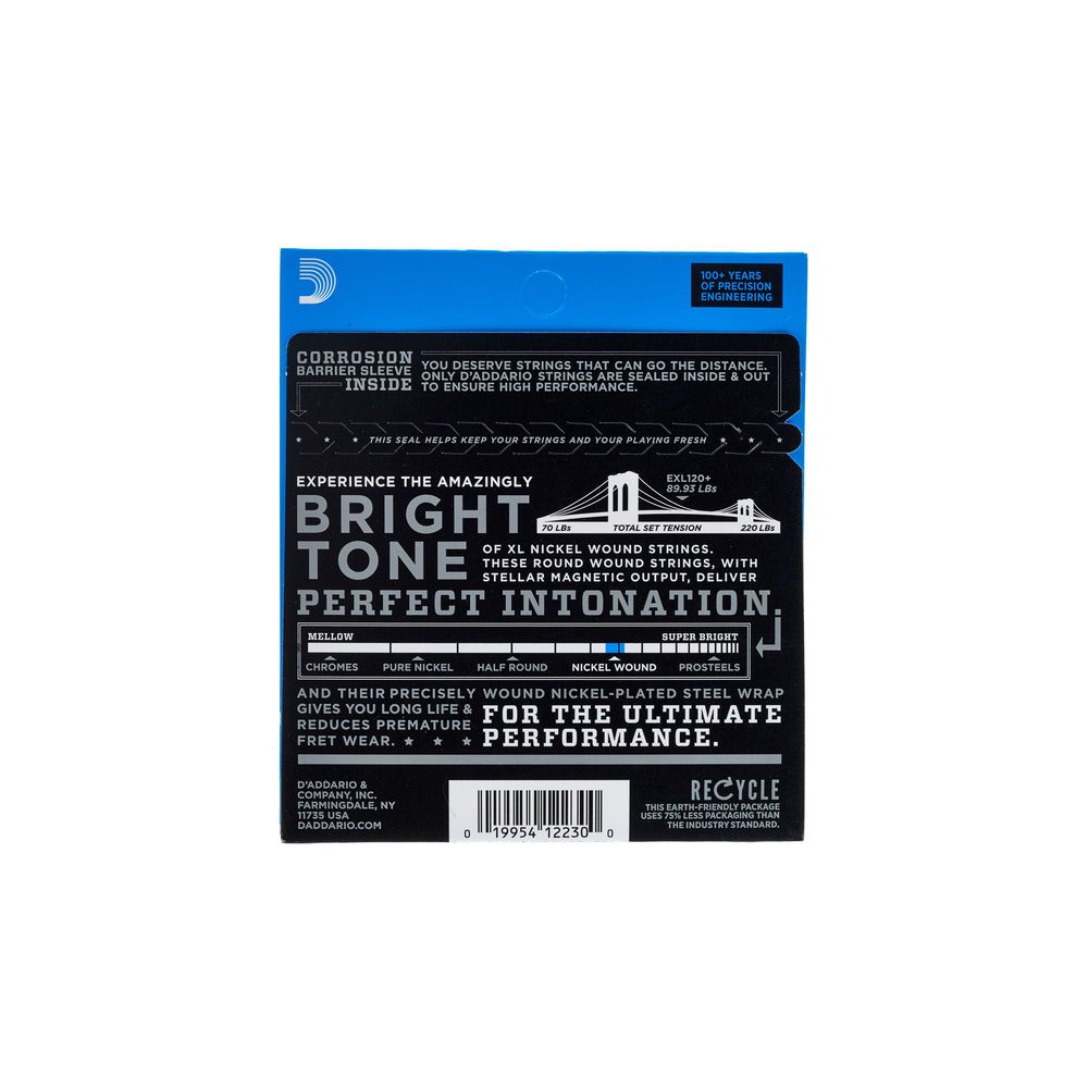 Daddario EXL120+ – Thomann Ireland