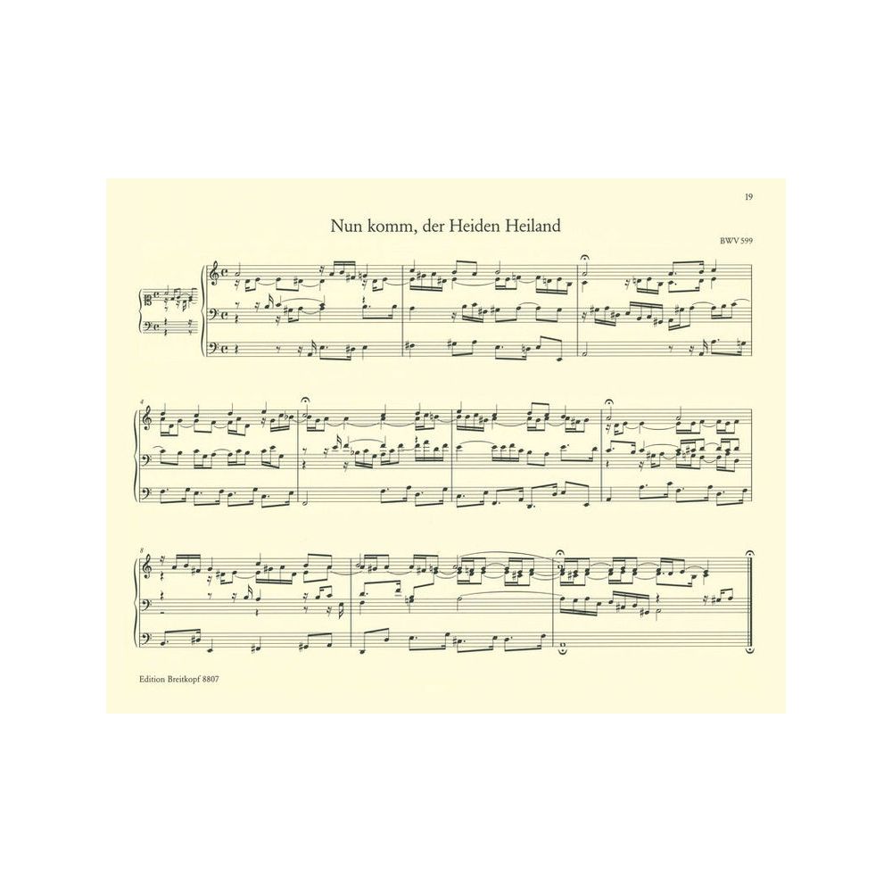 Breitkopf & Härtel Bach Sämtliche Orgelwerke – Thomann Ireland
