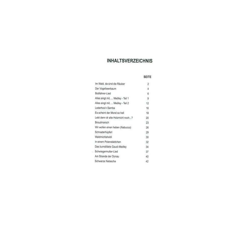 Musikverlag Geiger Wirtshausmusik 1 – Thomann Ireland