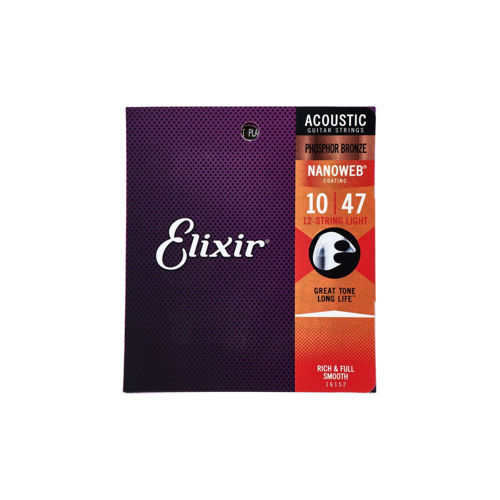 Elixir Nanoweb Light 12 Str. Phosphor – Thomann Ireland