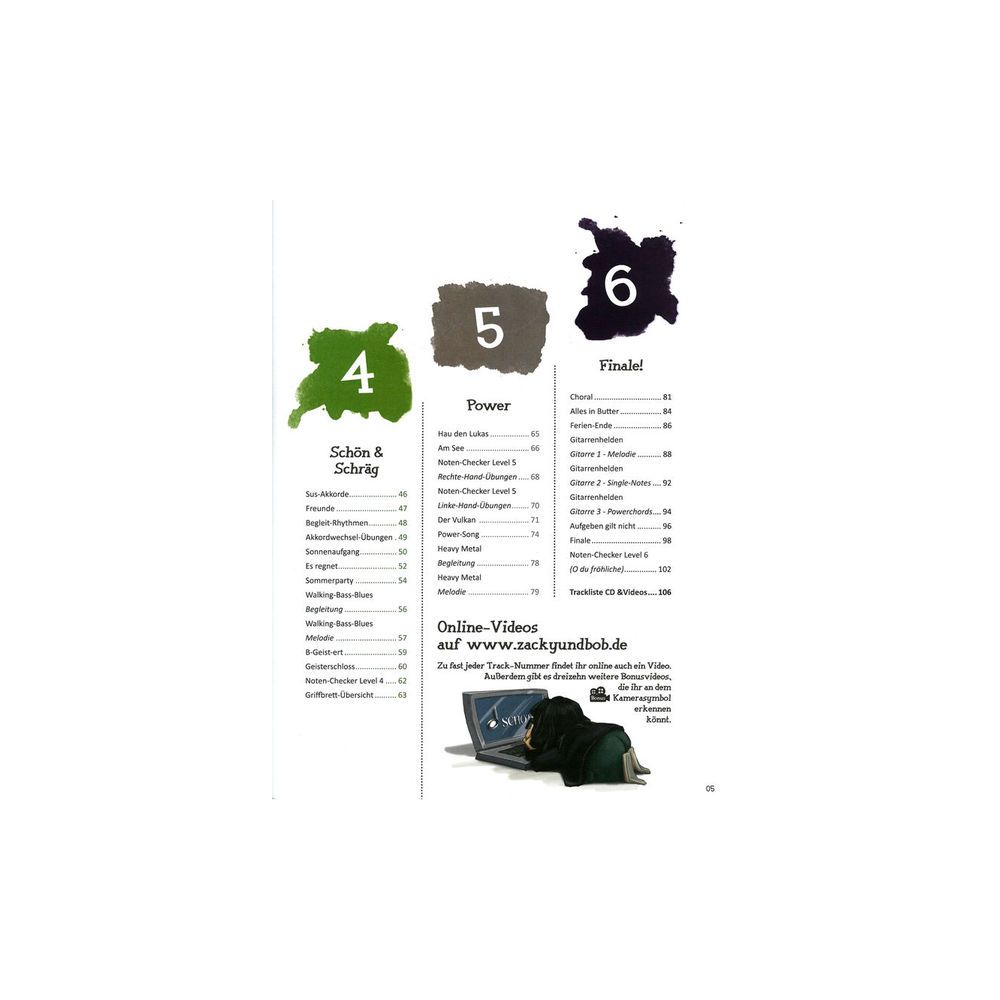 Schott Gitarre Lernen Zacky & Bob 2 – Thomann Ireland