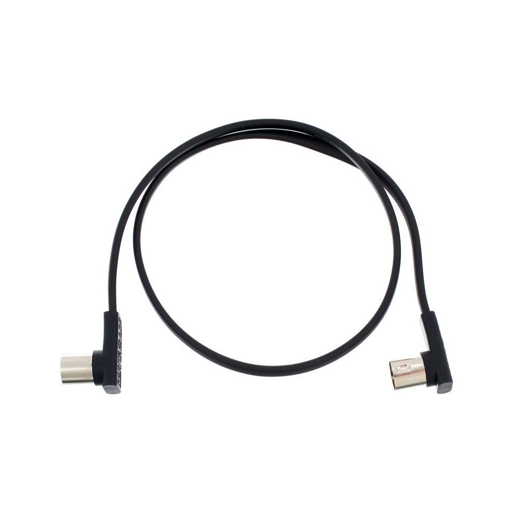 Rockboard Flat MIDI Cable 60cm Black – Thomann Ireland