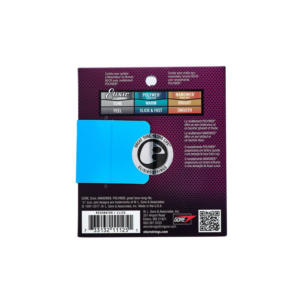 Elixir Resonator Strings – Thomann Ireland