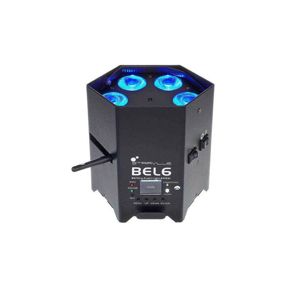Stairville BEL6 Battery Event Light 6x15W – Thomann Ireland