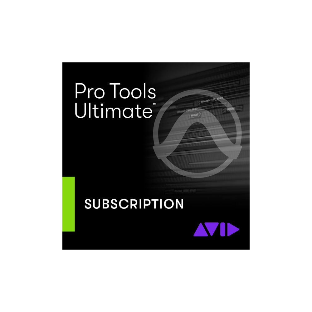 Avid Pro Tools Ultimate Annual Subs – Thomann Ireland