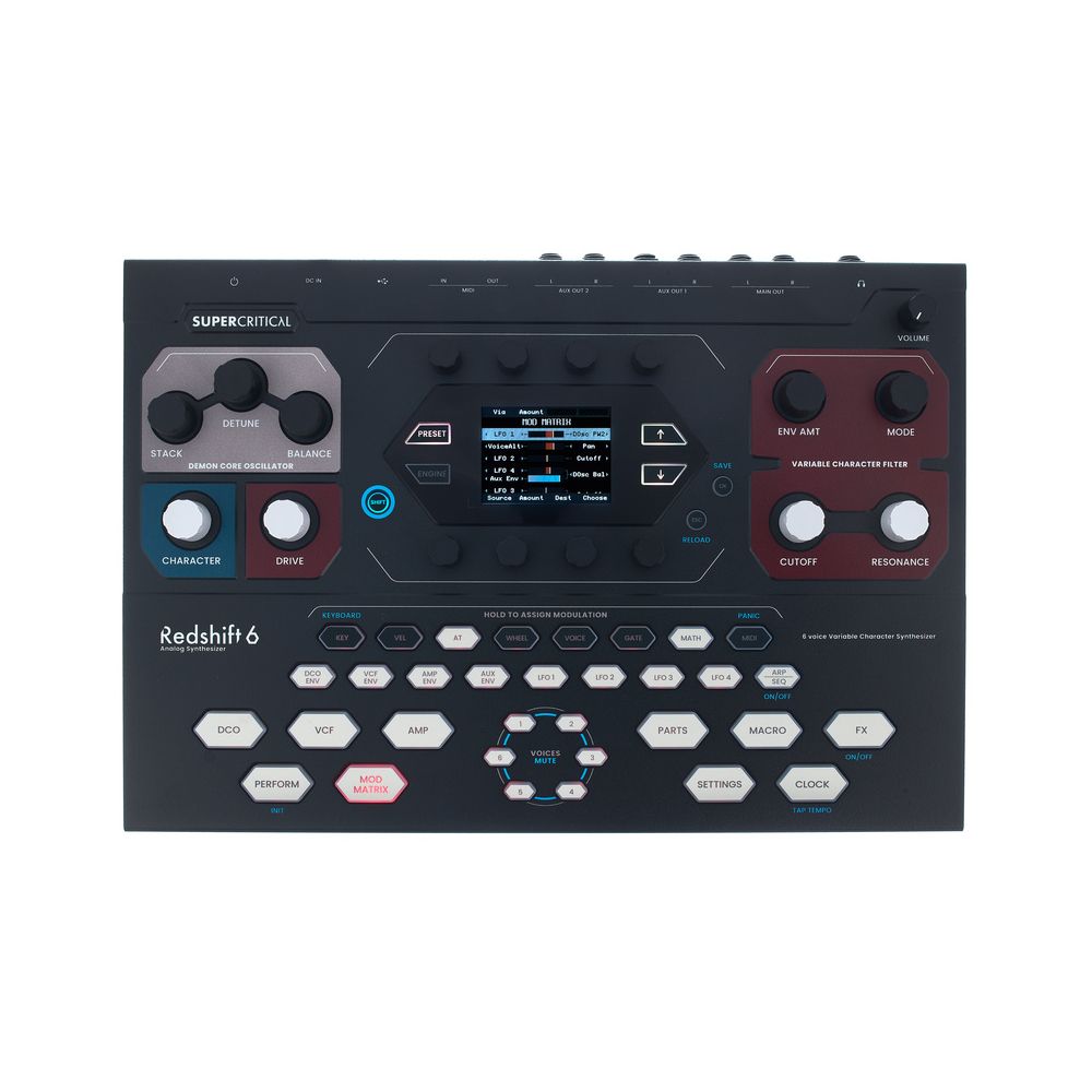 Supercritical Synthesizers Redshift 6 – Thomann Ireland