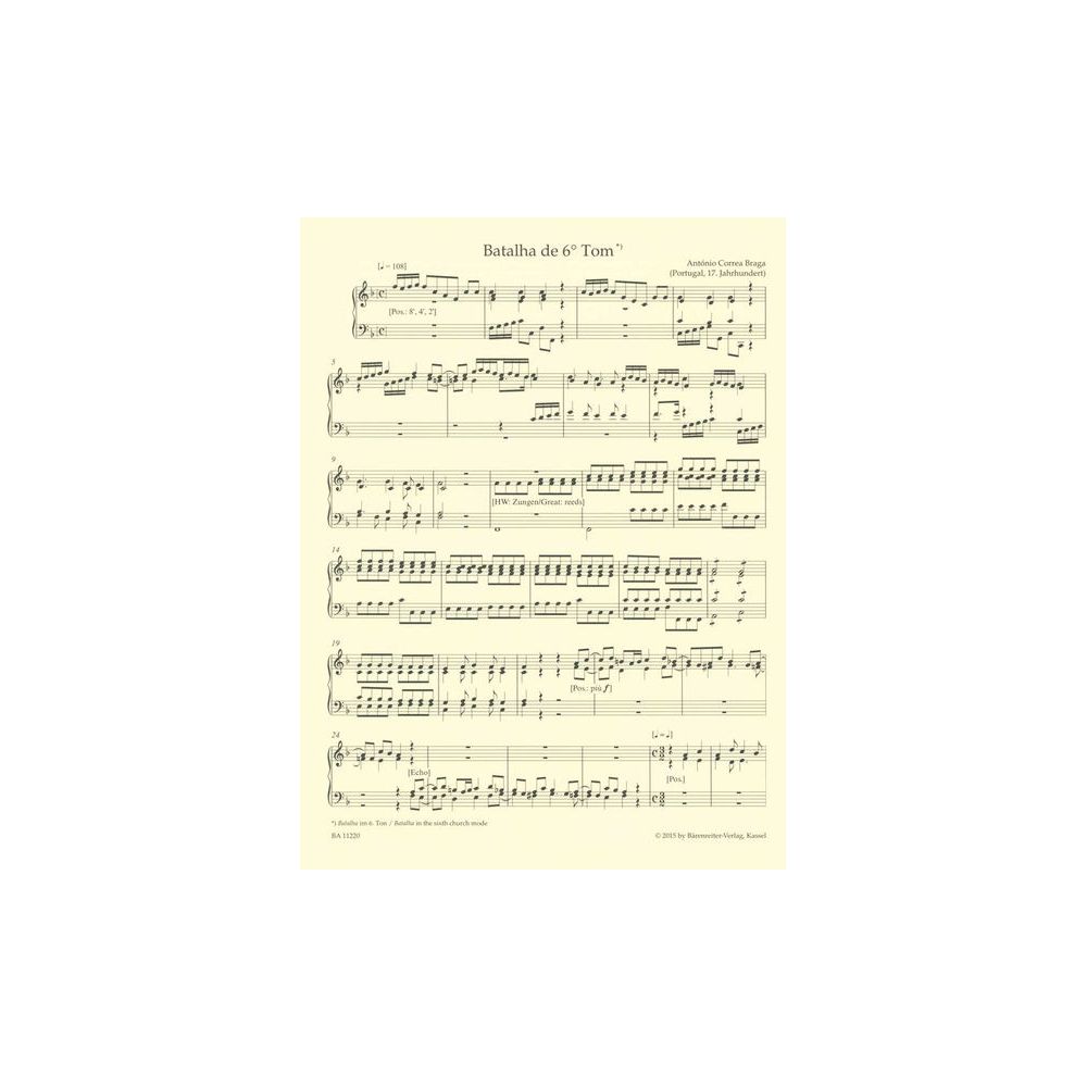 Bärenreiter Organ Events – Thomann Ireland