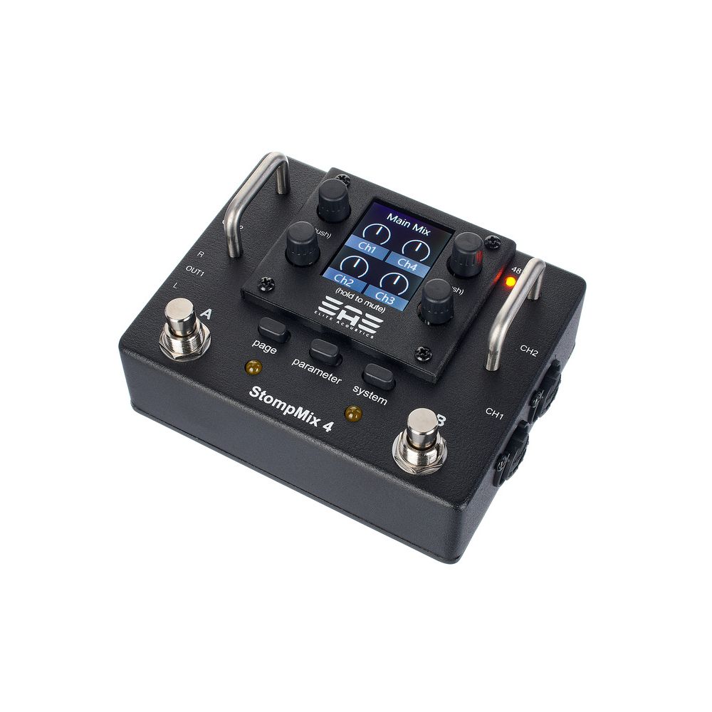 Elite Acoustics Stompmix X4 Pedal Mixer – Thomann Ireland