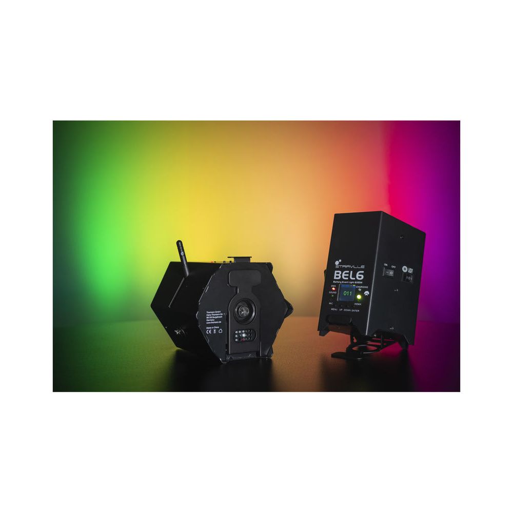 Stairville BEL6 Battery Event Light 6x15W – Thomann Ireland