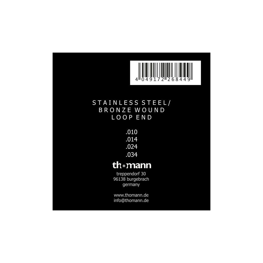 Harley Benton Valuestrings Man 10