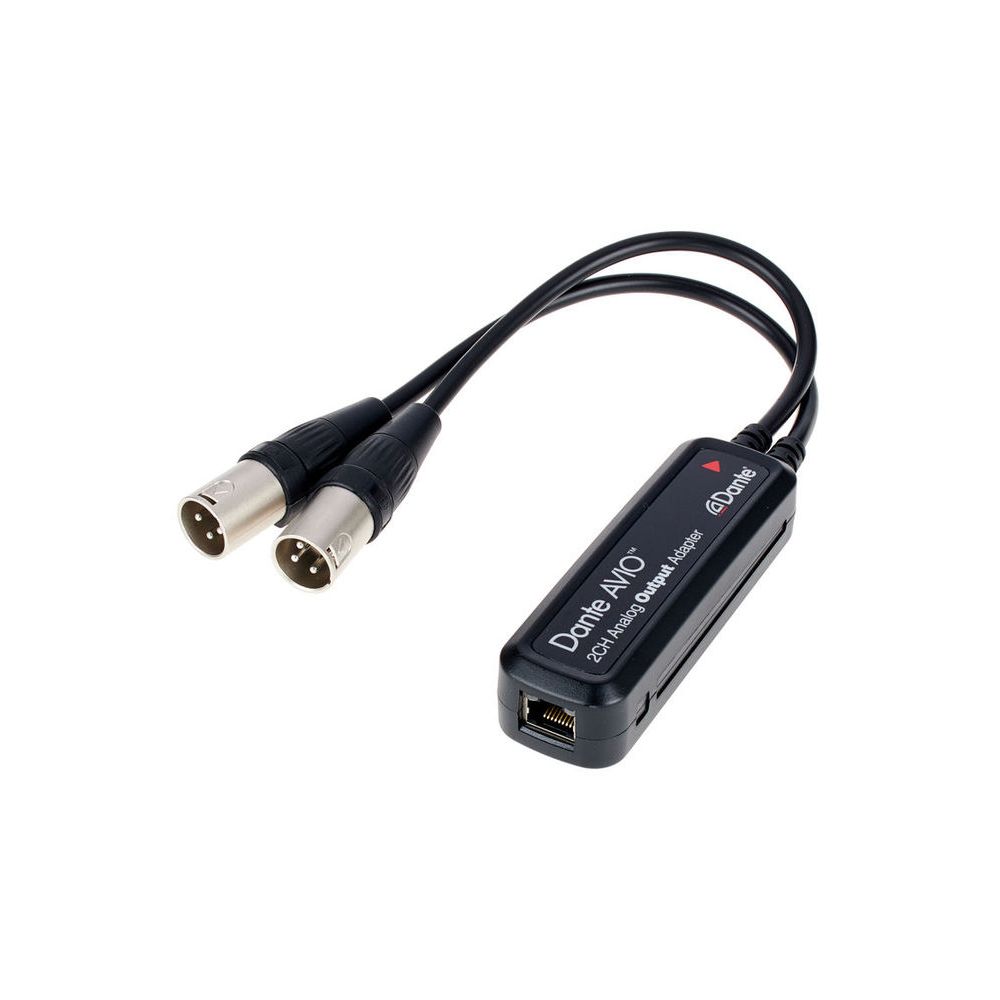 Dante AVIO Analog Output Adapter 0x2 – Thomann Ireland