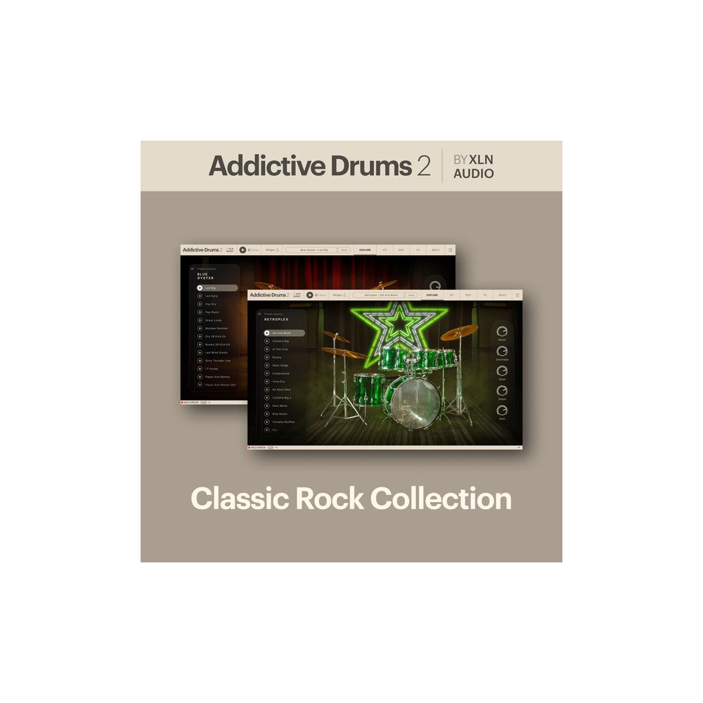 XLN Audio AD 2 Classic Rock Collection – Thomann Ireland