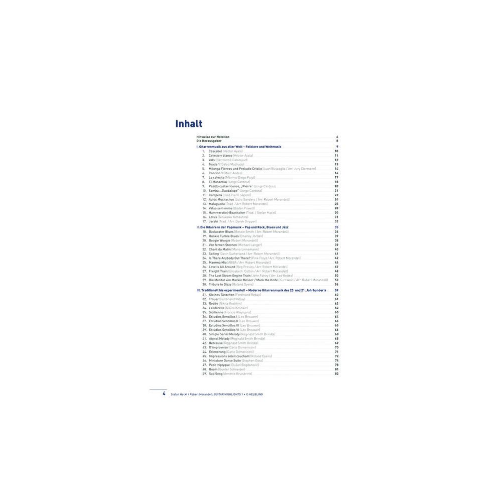 Helbling Verlag Guitar Highlights 1 – Thomann Ireland