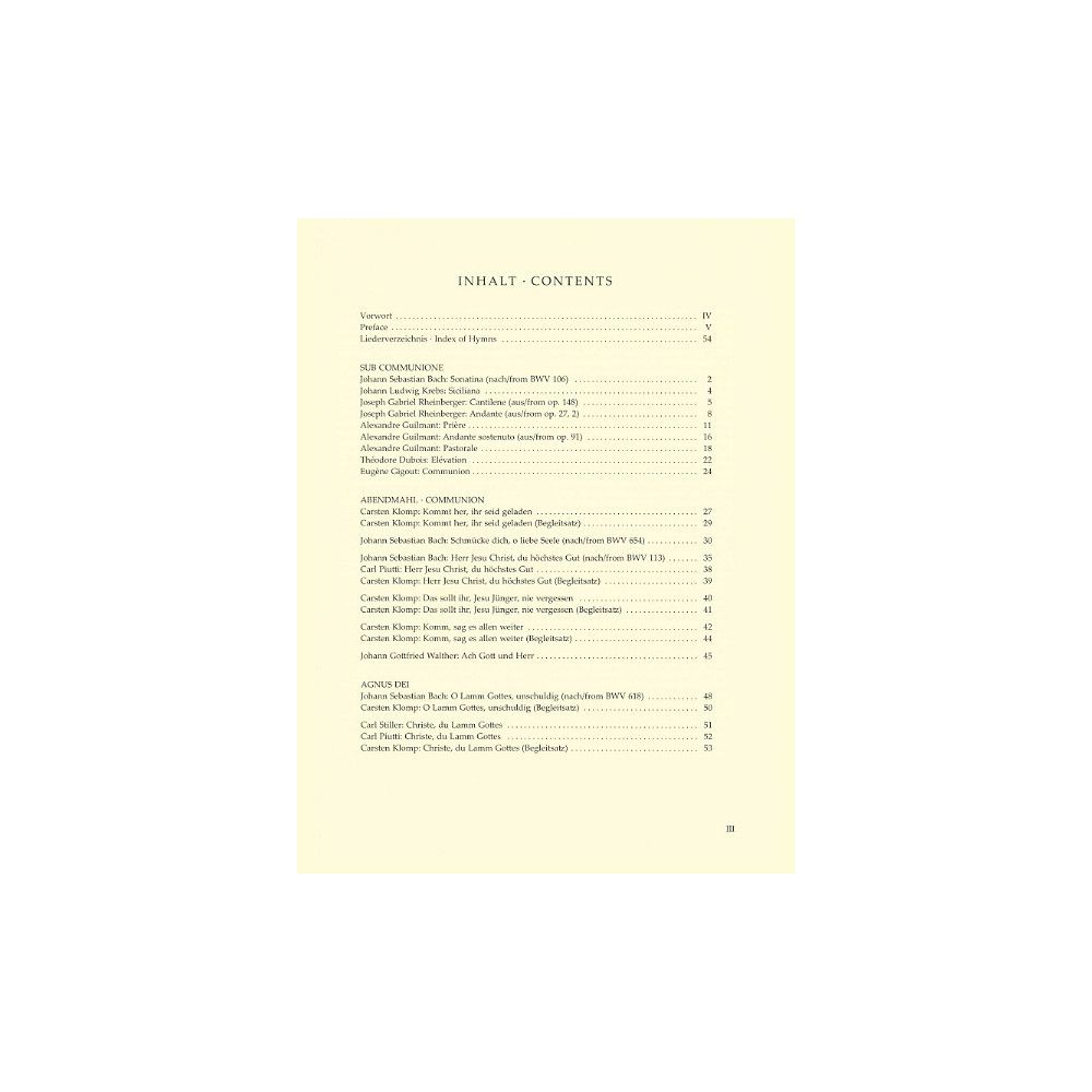 Bärenreiter Organ Plus One Abendmahl – Thomann Ireland