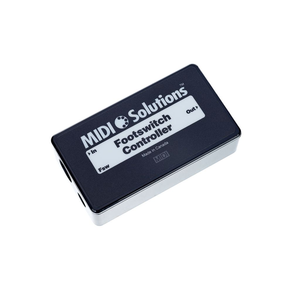 MIDI Solutions Footswitch To MIDI Controller – Thomann Ireland