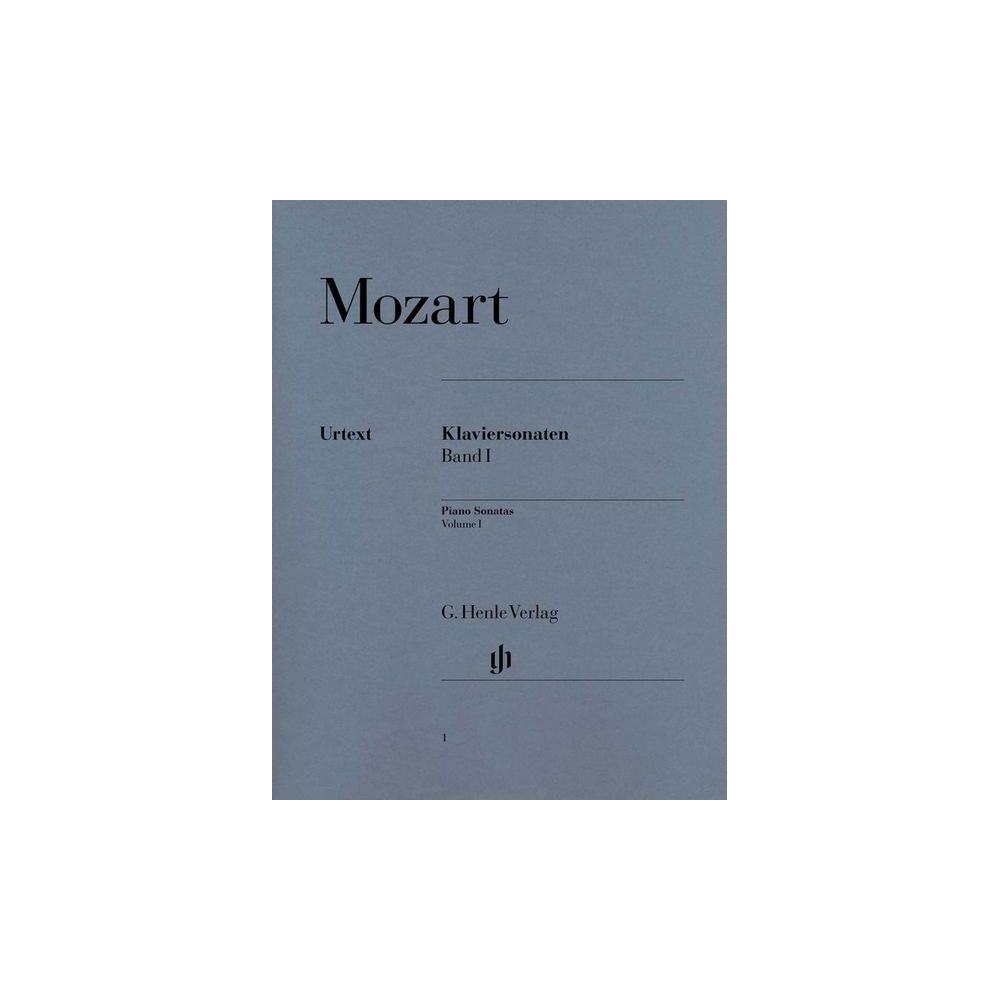Henle Verlag Mozart Klaviersonaten 1 – Thomann Ireland